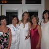 Tina Jacoby Welsh, Barbara Cryan Deliere, Julie Stout Johnson, Charlee Lindsay Moore and Mary Lee Griffith Irwin